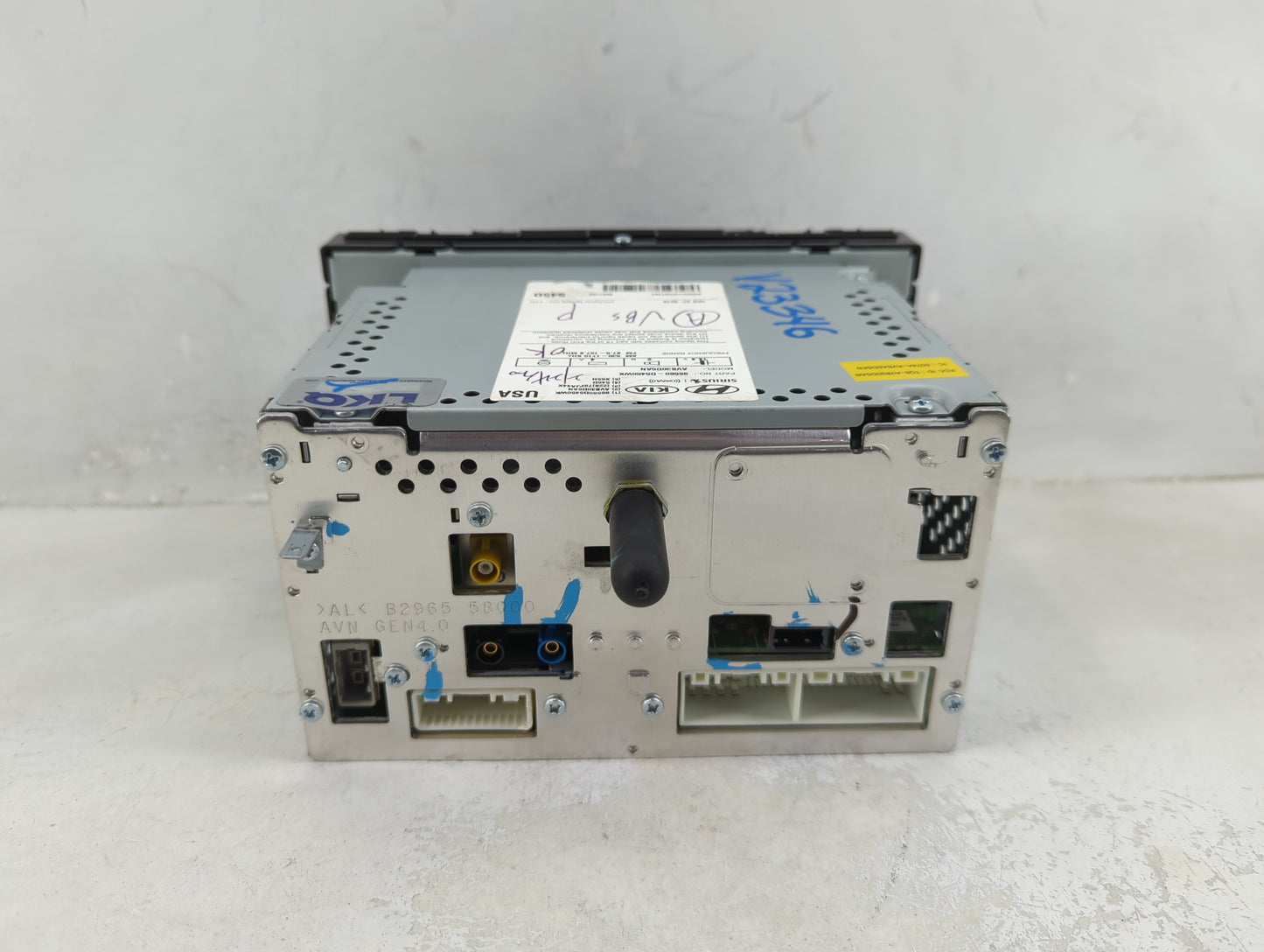 2016-2018 Kia Optima Radio AM FM Cd Player Receiver Replacement P/N:96560-D5450WK Fits Fits 2016 2017 2018 OEM Used Auto Par