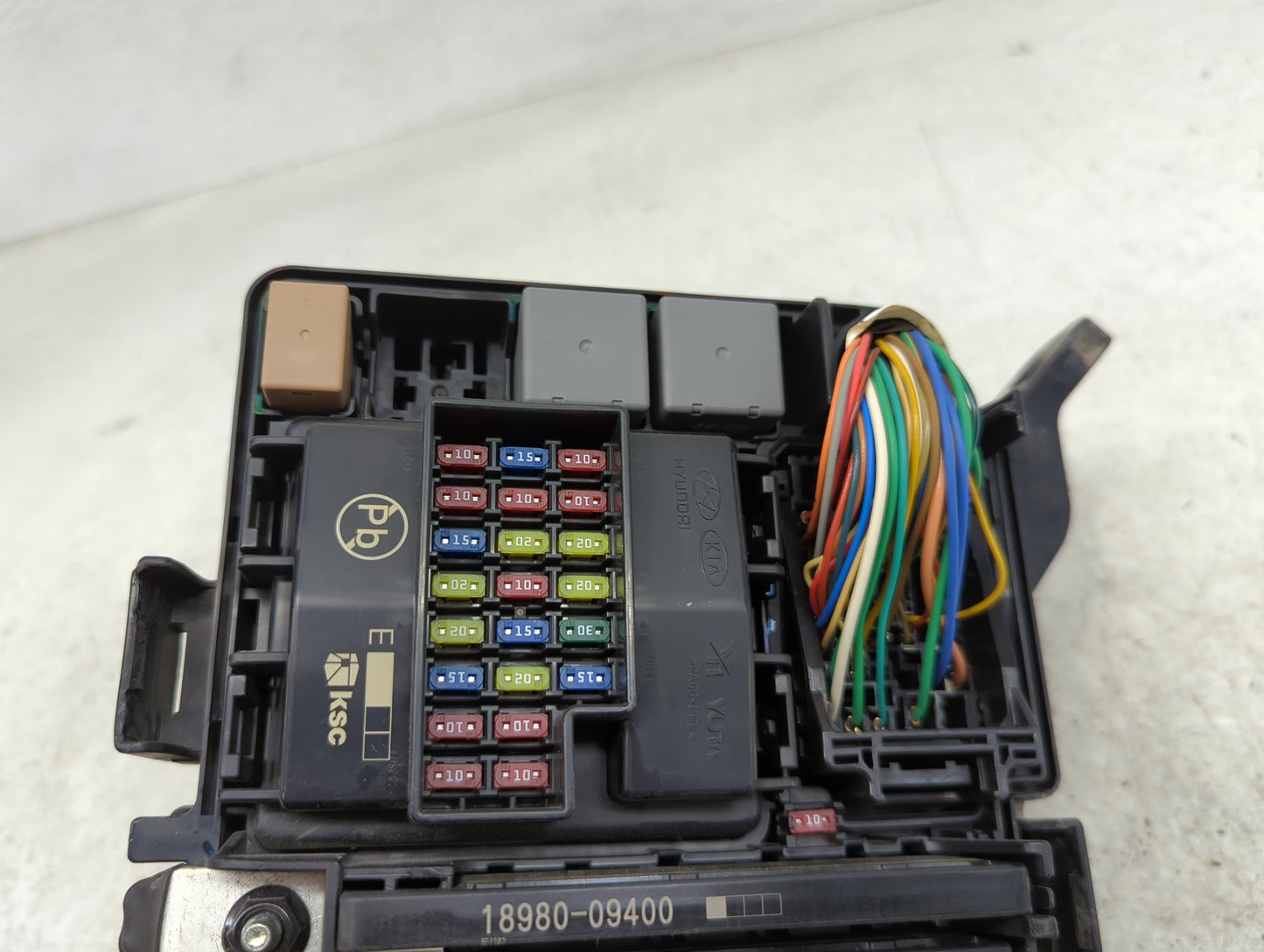 2016-2019 Kia Optima Fusebox Fuse Box Panel Relay Module Fits Fits 2016 2017 2018 2019 OEM Used Auto Parts - Oemusedautopart