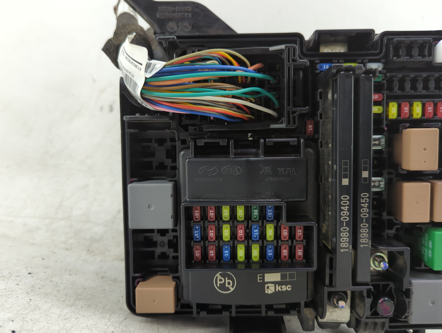 2016-2019 Kia Optima Fusebox Fuse Box Panel Relay Module Fits Fits 2016 2017 2018 2019 OEM Used Auto Parts - Oemusedautopart