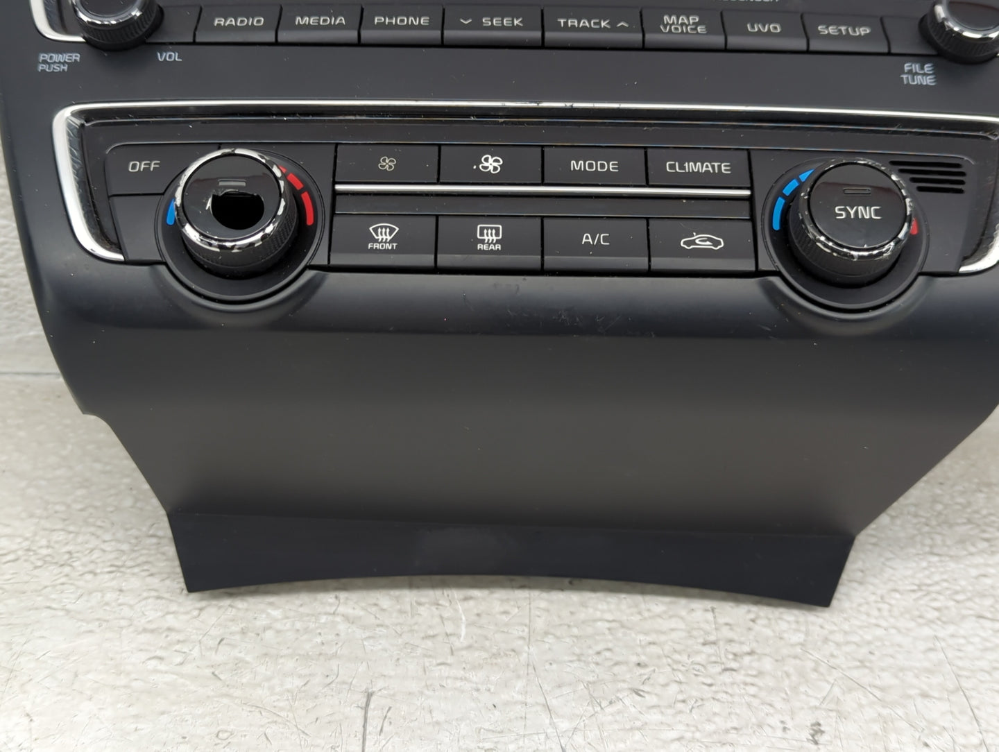 2016-2018 Kia Optima Climate Control Module Temperature AC/Heater Replacement P/N:Q138570Z 97250-D5701 Fits Fits 2016 2017 2