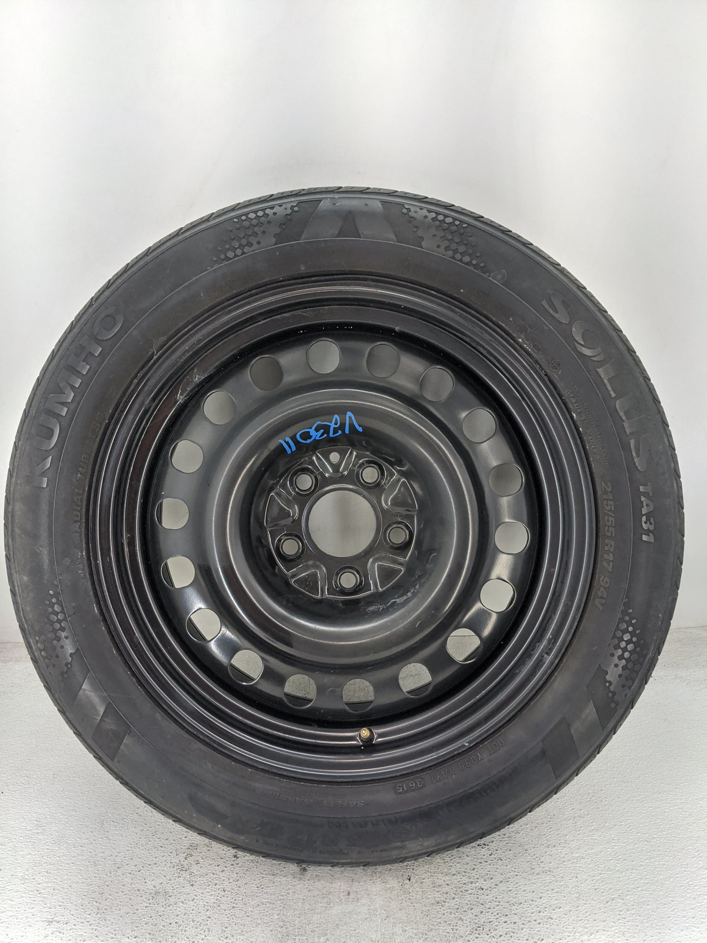 2016-2020 Kia Optima Spare Donut Tire Wheel Rim Oem - Oemusedautoparts1.com