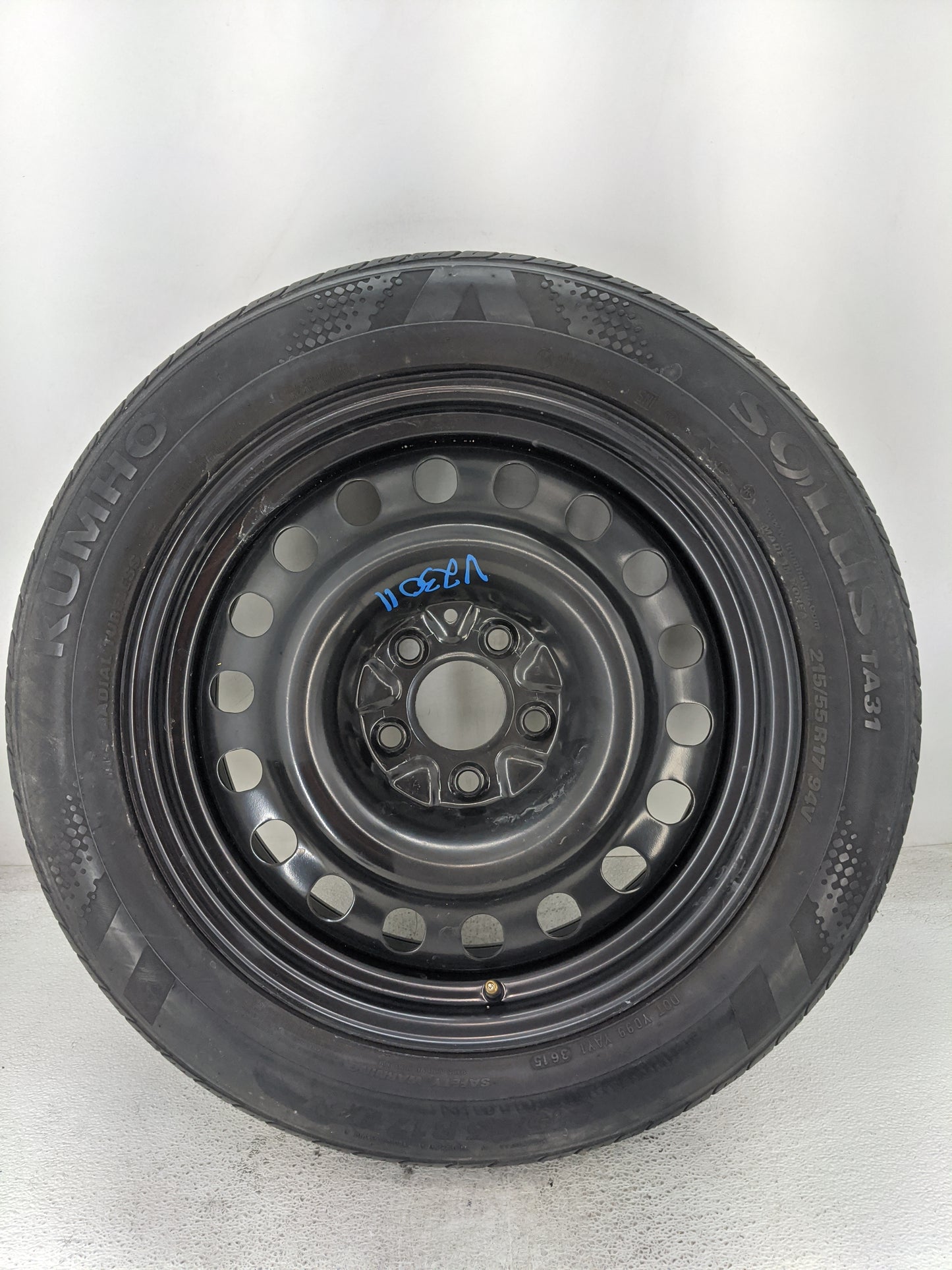 2016-2020 Kia Optima Spare Donut Tire Wheel Rim Oem - Oemusedautoparts1.com