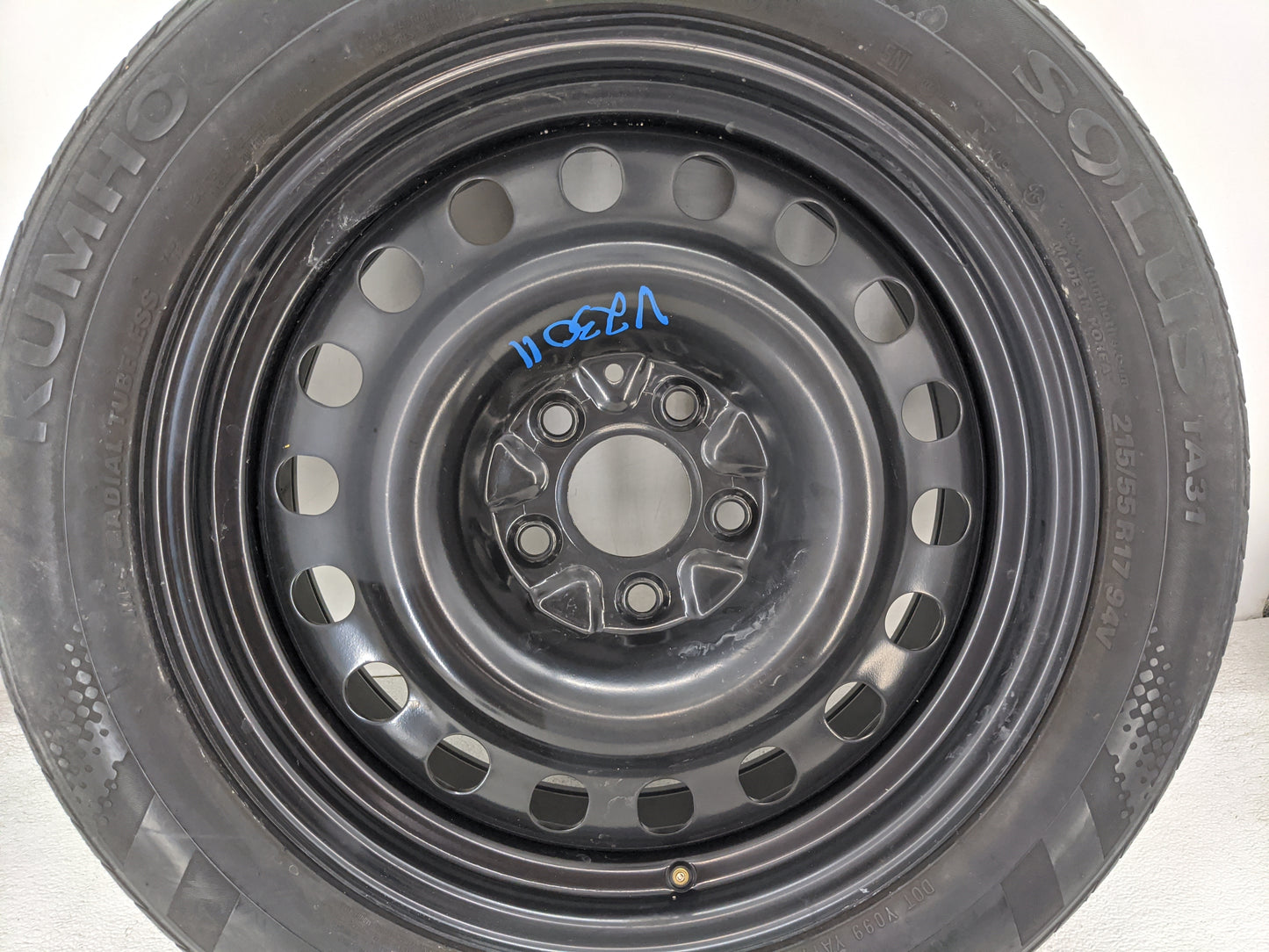 2016-2020 Kia Optima Spare Donut Tire Wheel Rim Oem - Oemusedautoparts1.com