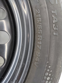 2016-2020 Kia Optima Spare Donut Tire Wheel Rim Oem - Oemusedautoparts1.com