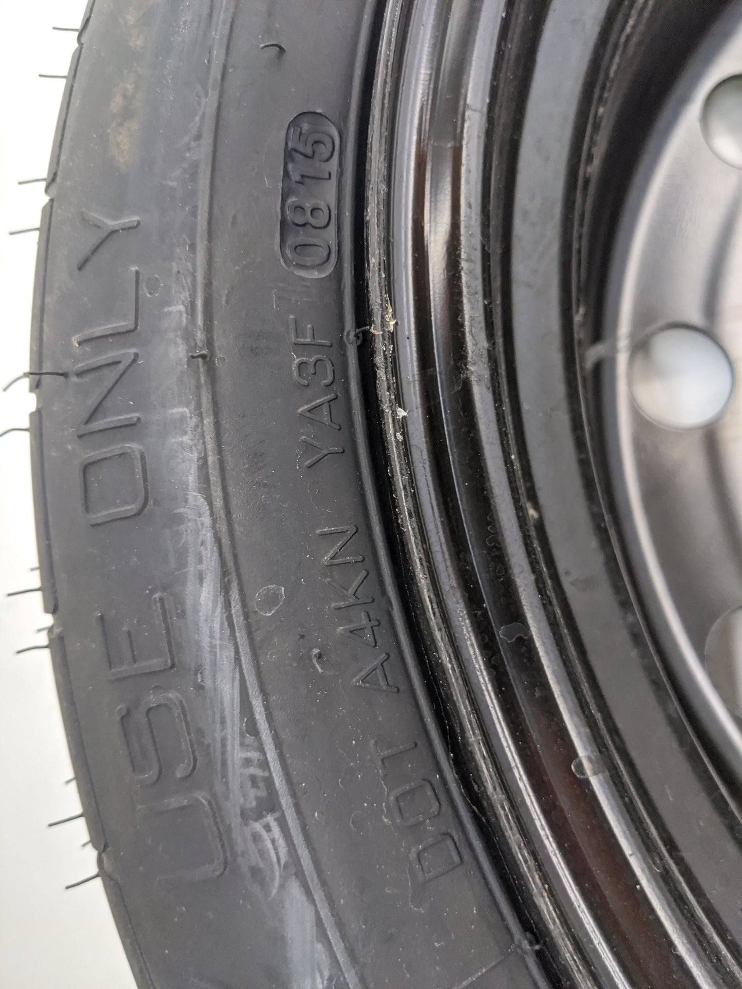2016-2020 Kia Optima Spare Donut Tire Wheel Rim Oem - Oemusedautoparts1.com