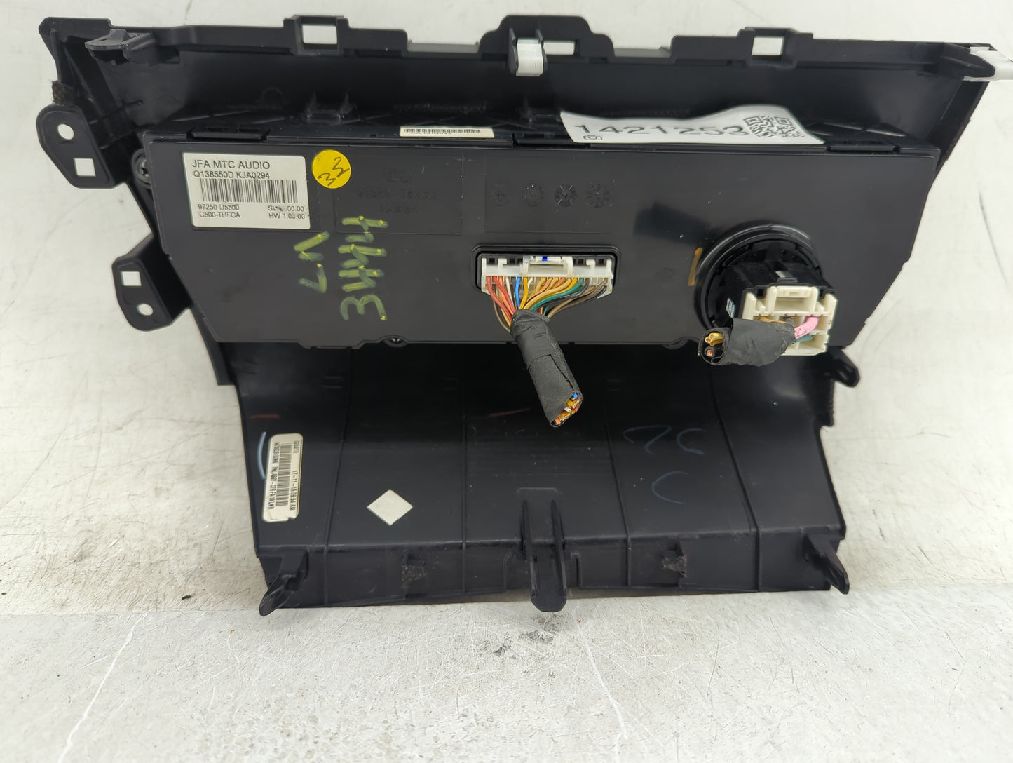 2016-2018 Kia Optima Climate Control Module Temperature AC/Heater Replacement P/N:97250-D5500 Q138550D Fits Fits 2016 2017 2