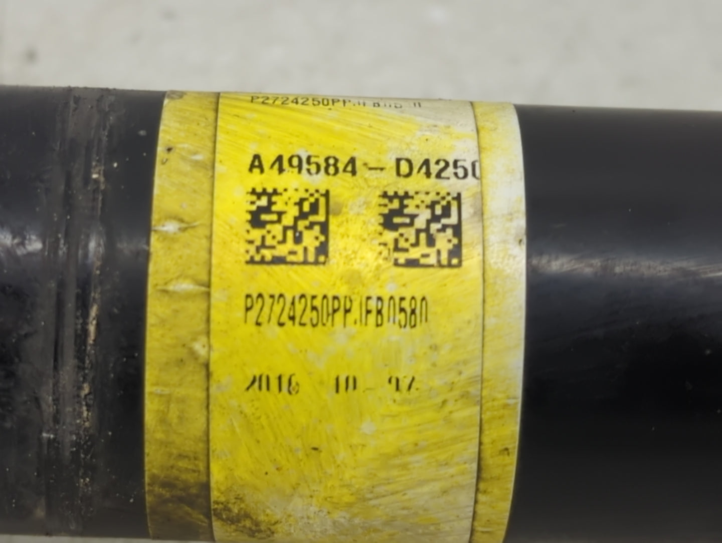 2016-2020 Kia Optima Axle Shaft Front Passenger Cv C/v - Oemusedautoparts1.com