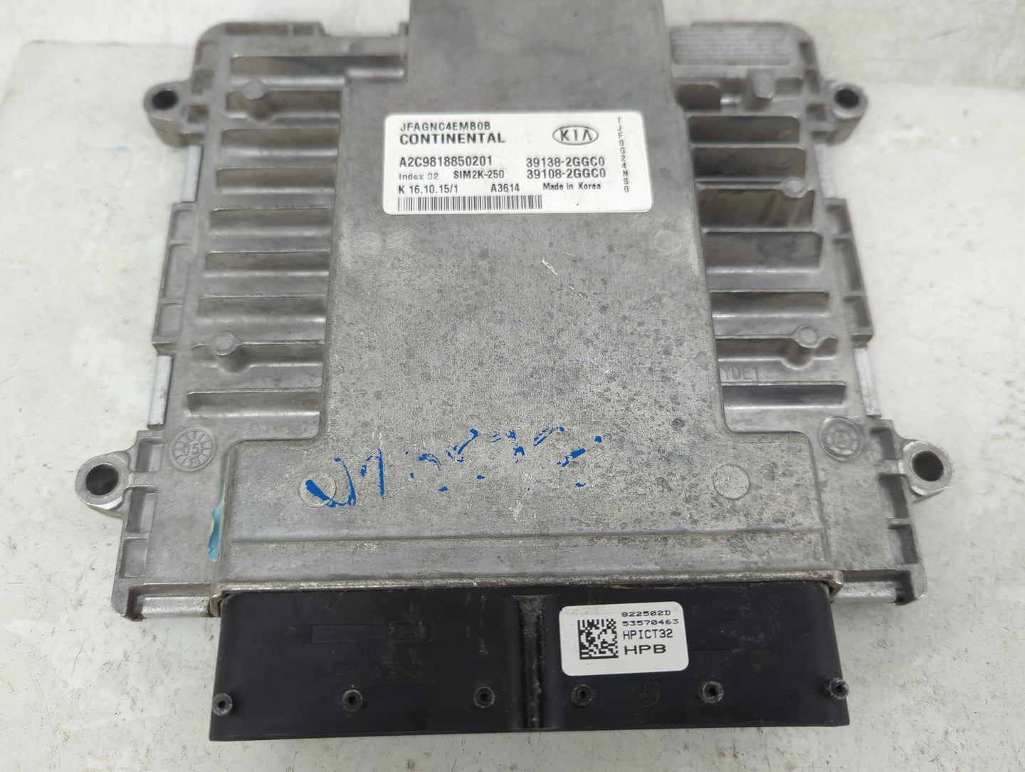 2016-2018 Kia Optima PCM Engine Control Computer ECU ECM PCU OEM P/N:JFAGNC4EMB0B, A2C9818850201 Fits Fits 2016 2017 2018 OE