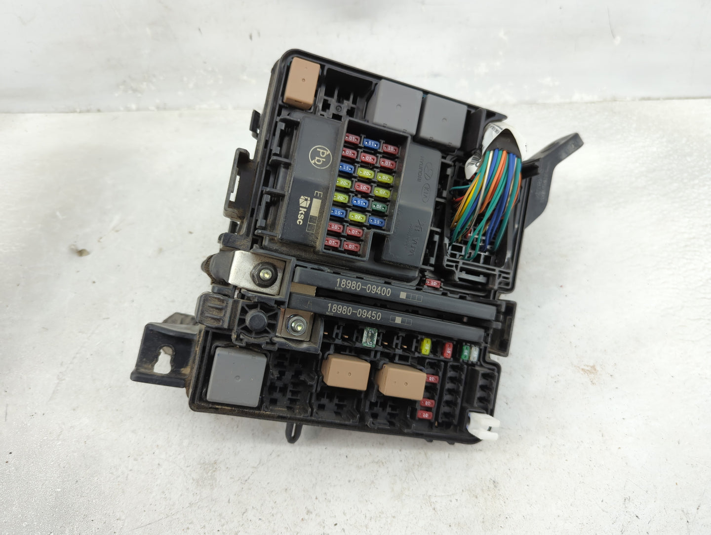 2016-2019 Kia Optima Fusebox Fuse Box Panel Relay Module P/N:91950-D5822 Fits Fits 2016 2017 2018 2019 OEM Used Auto Parts -