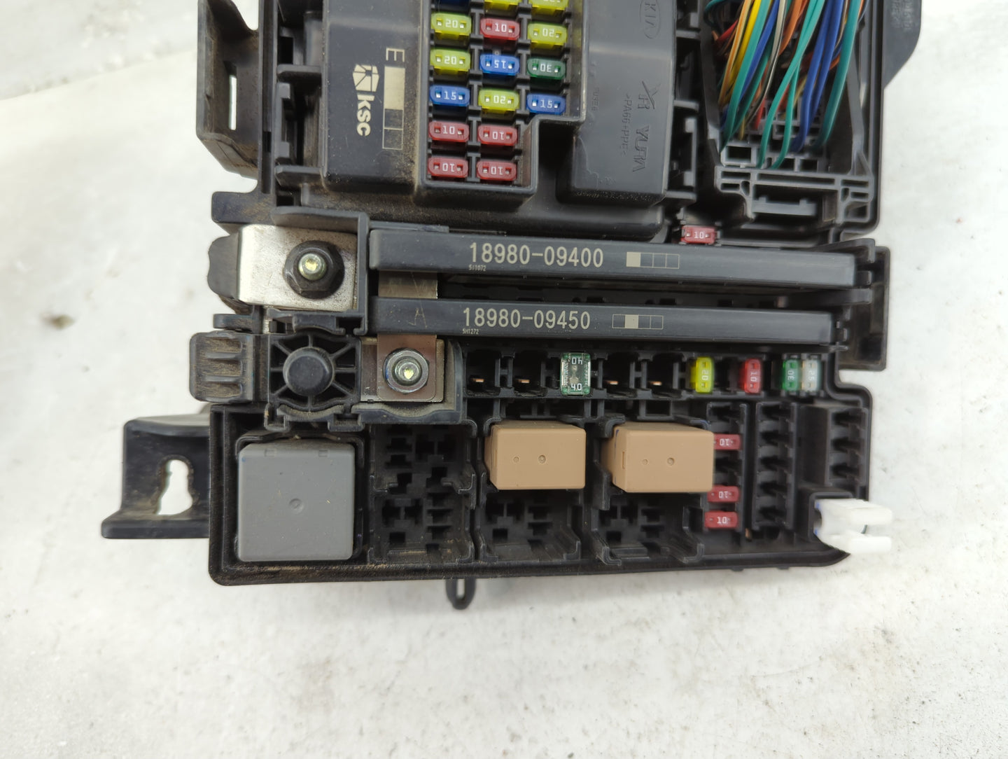 2016-2019 Kia Optima Fusebox Fuse Box Panel Relay Module P/N:91950-D5822 Fits Fits 2016 2017 2018 2019 OEM Used Auto Parts -