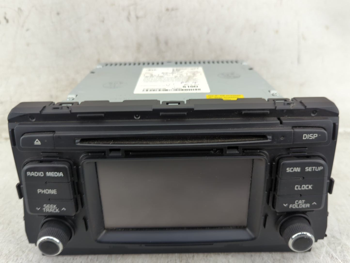 2016-2018 Kia Optima Radio AM FM Cd Player Receiver Replacement P/N:96180-D5100WK AC1A1D5AN Fits Fits 2016 2017 2018 OEM Use