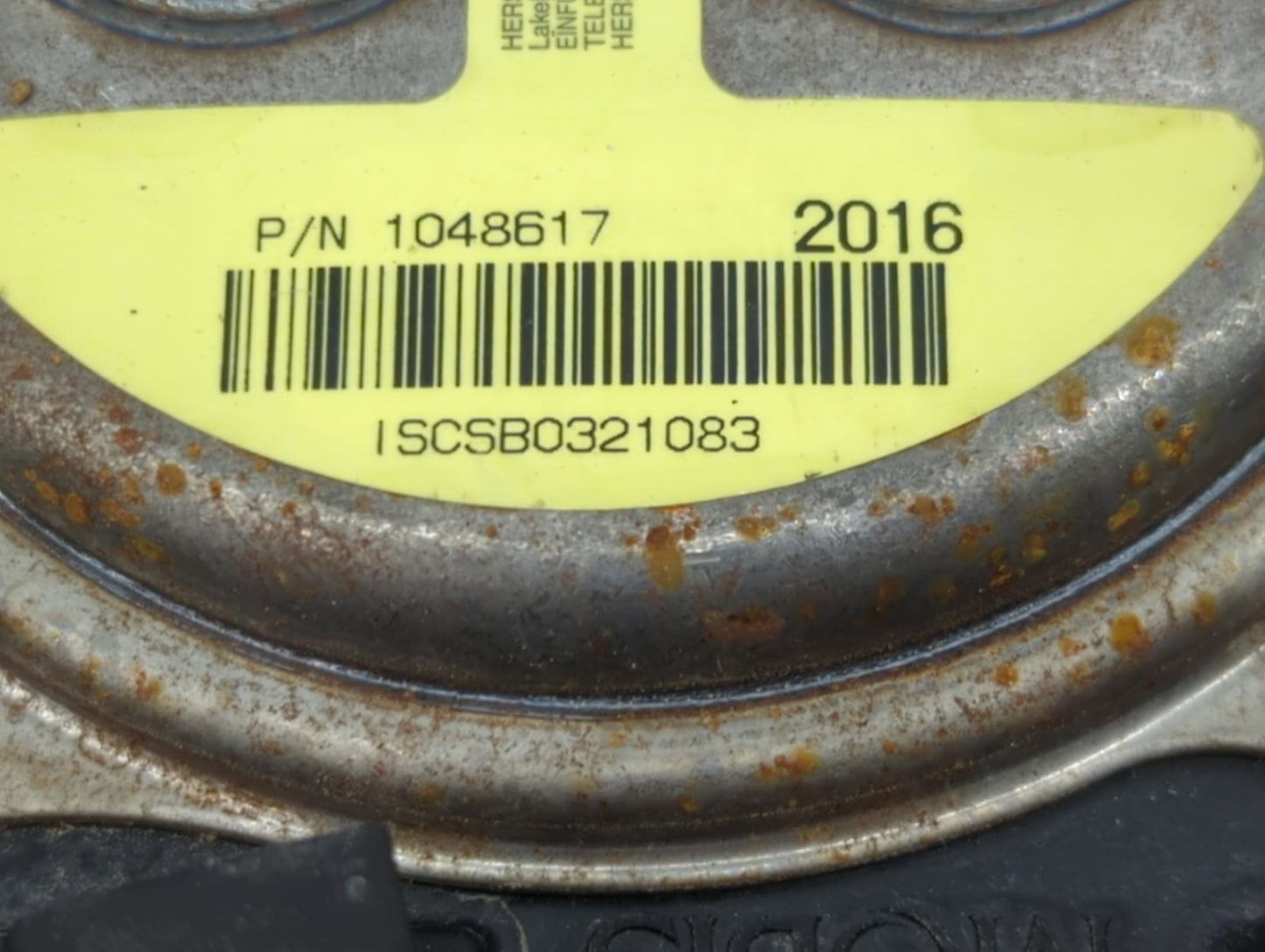2016 Kia Optima Air Bag Driver Left Steering Wheel Mounted P/N:1048617 Fits OEM Used Auto Parts - Oemusedautoparts1.com