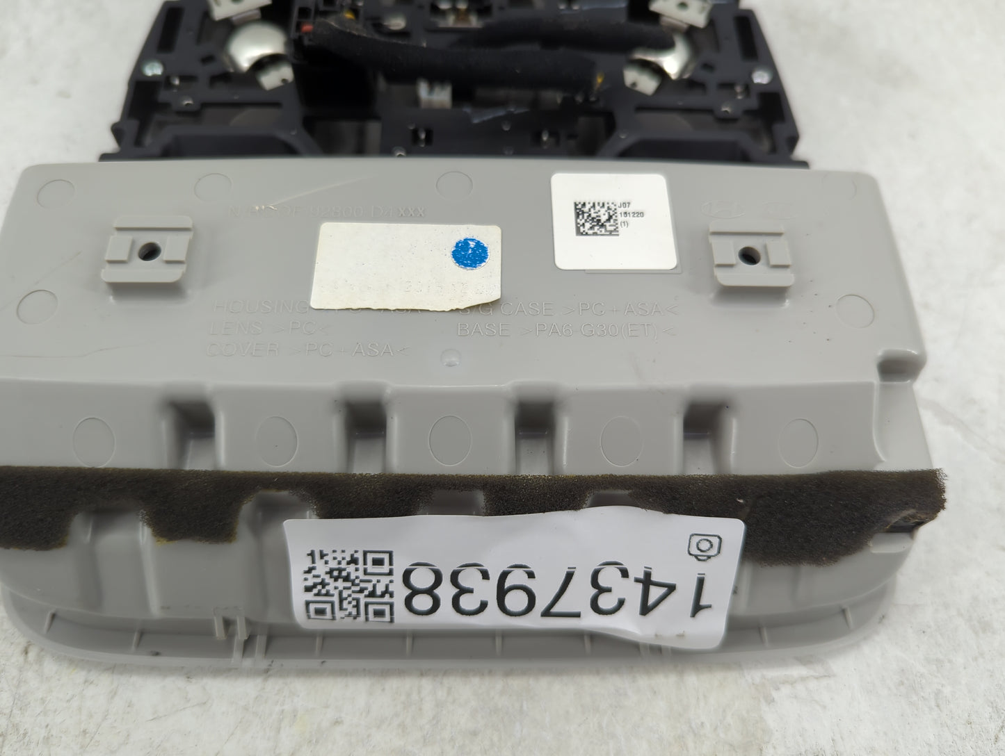 2016 Kia Optima Overhead Roof Console - Oemusedautoparts1.com