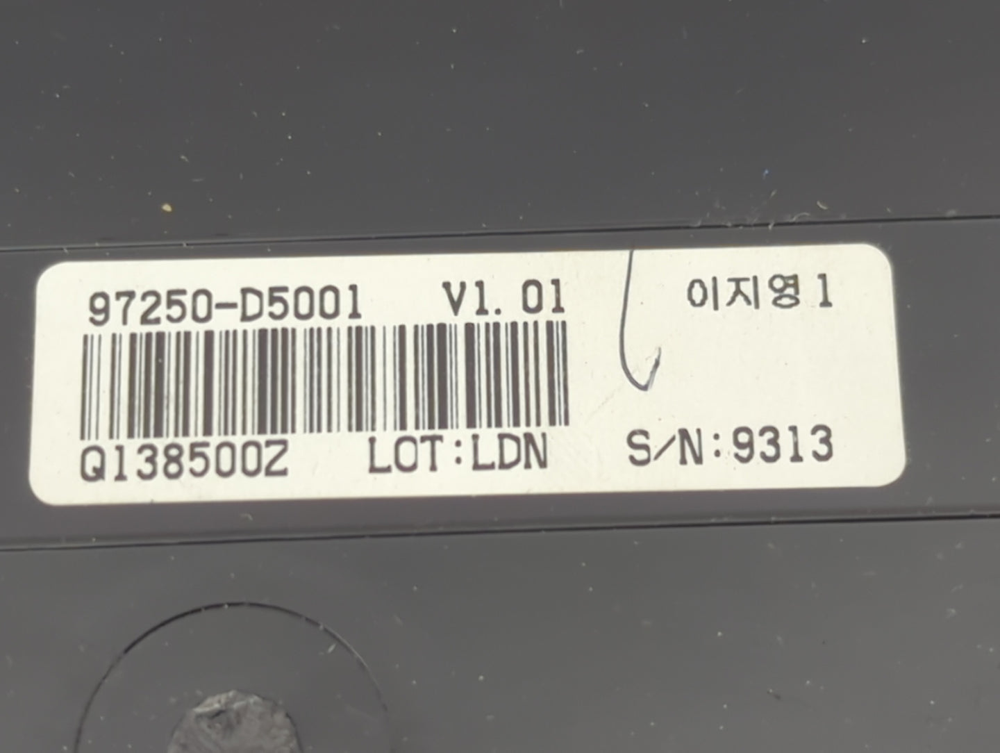 2016-2018 Kia Optima Climate Control Module Temperature AC/Heater Replacement P/N:97250-D5001 Fits Fits 2016 2017 2018 OEM U