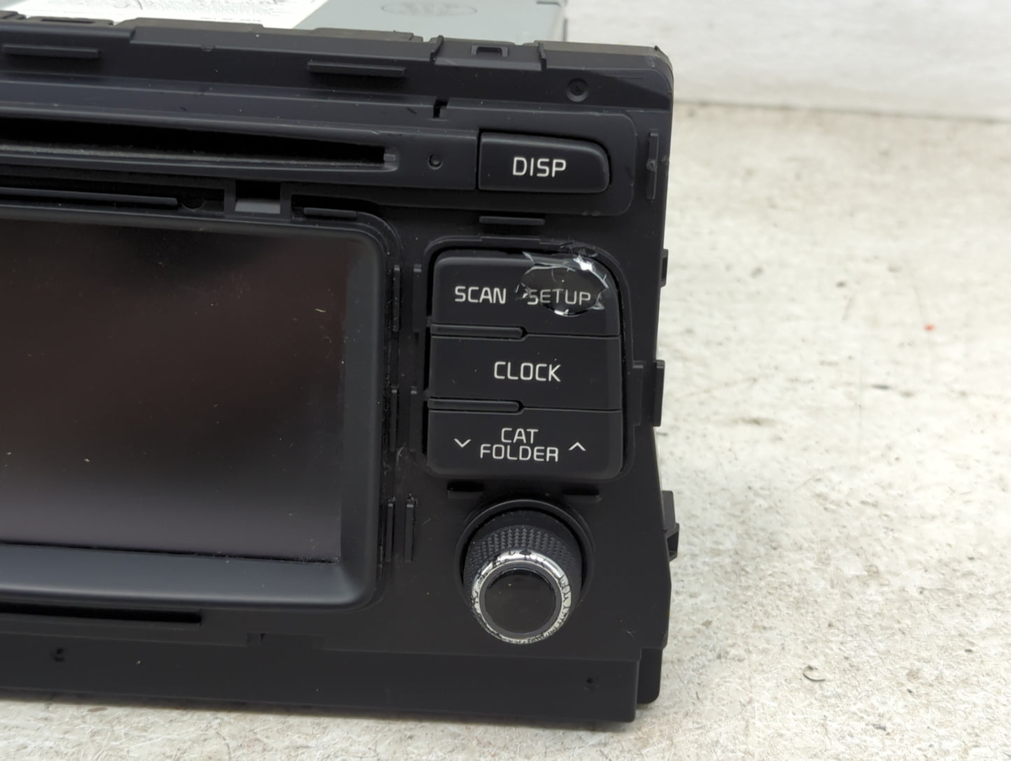 2016-2018 Kia Optima Radio AM FM Cd Player Receiver Replacement P/N:96180-D5100WK AC1A1D5AN Fits Fits 2016 2017 2018 OEM Use
