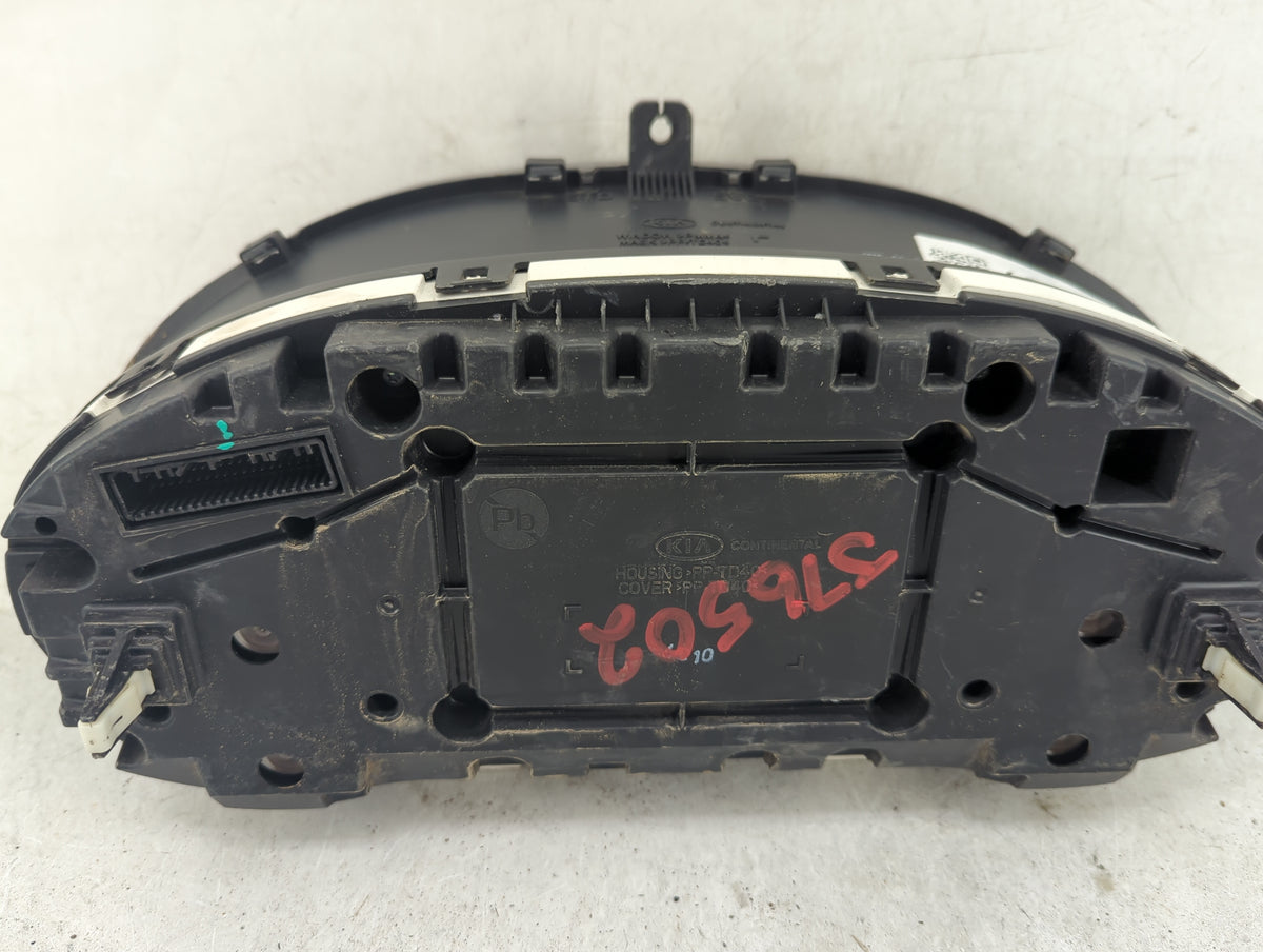 2016 Kia Optima Instrument Cluster Speedometer Gauges P/N:PP-TD40 Miles: Fits OEM Used Auto Parts - Oemusedautoparts1.com