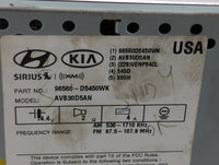 2016-2018 Kia Optima Radio AM FM Cd Player Receiver Replacement P/N:96560-D5450WK AVB30D5AN Fits Fits 2016 2017 2018 OEM Use