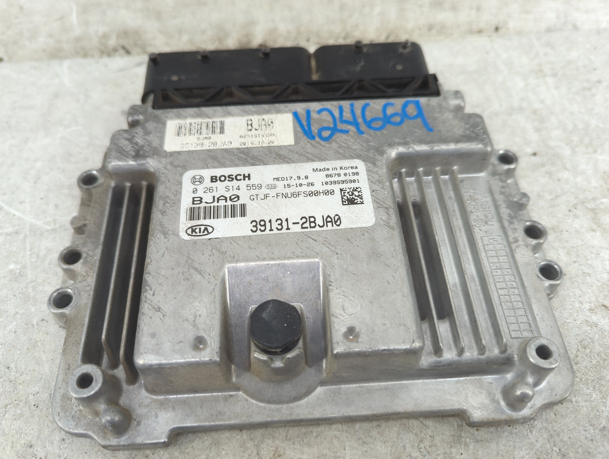 2016-2018 Kia Optima PCM Engine Control Computer ECU ECM PCU OEM P/N:39131-2BJA0 0261S14559, 39130-2BJA0 Fits 2016 2017 2018