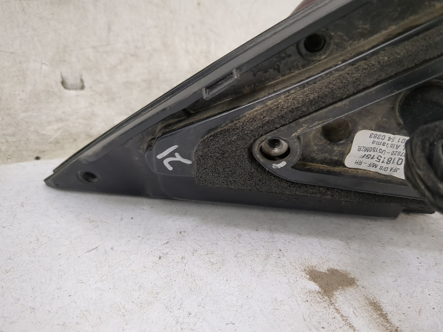 2016-2020 Kia Optima Passenger Side View Mirror - Right Door Mirror OEM Used - Oemusedautoparts1.com