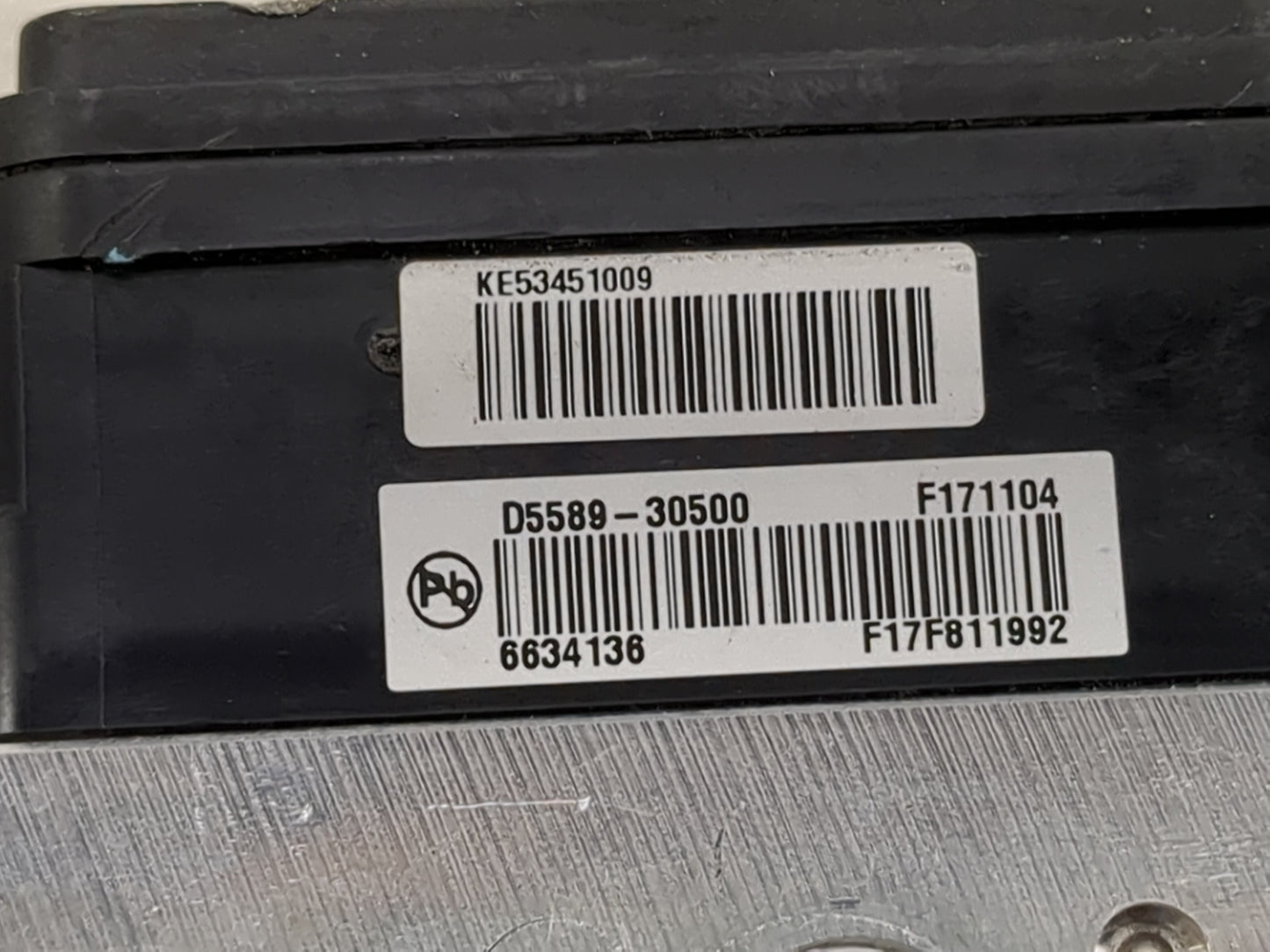 2016-2018 Kia Optima ABS Pump Control Module Replacement P/N:D5589-30500 Fits Fits 2016 2017 2018 OEM Used Auto Parts - Oemu