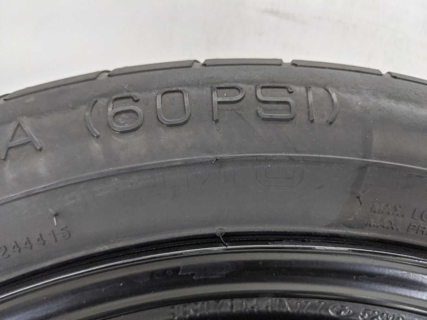 2016-2020 Kia Optima Spare Donut Tire Wheel Rim Oem 1461508 - Oemusedautoparts1.com