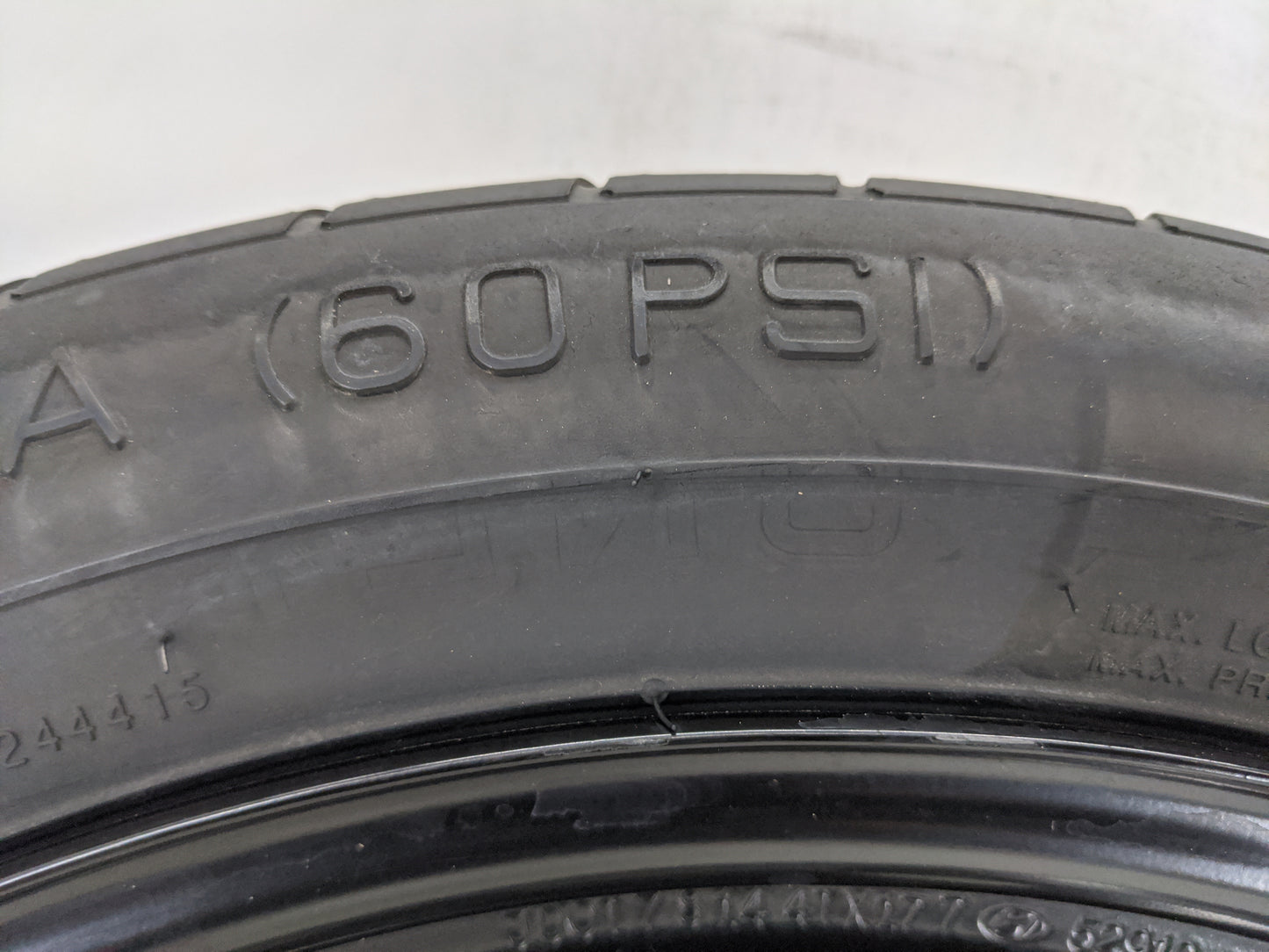 2016-2020 Kia Optima Spare Donut Tire Wheel Rim Oem 1461508 - Oemusedautoparts1.com