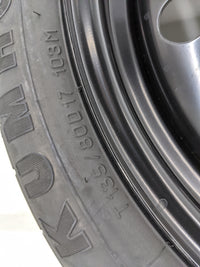 2016-2020 Kia Optima Spare Donut Tire Wheel Rim Oem 1461508 - Oemusedautoparts1.com