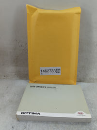 2016 Kia Optima Owners Manual Book Guide P/N:GDG5-EU67G OEM Used Auto Parts - Oemusedautoparts1.com