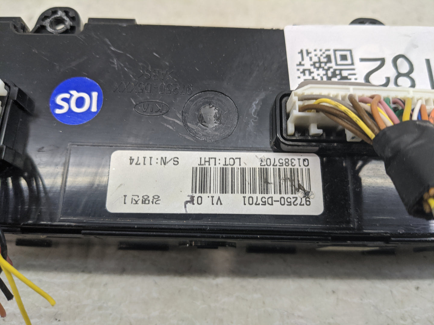 2016-2018 Kia Optima Climate Control Module Temperature AC/Heater Replacement P/N:97250-D5701 Fits Fits 2016 2017 2018 OEM U