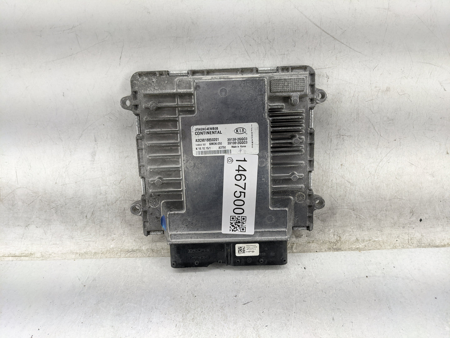 2016-2018 Kia Optima PCM Engine Control Computer ECU ECM PCU OEM P/N:39138-2GGC0 39108-2GGC0 Fits Fits 2016 2017 2018 OEM Us