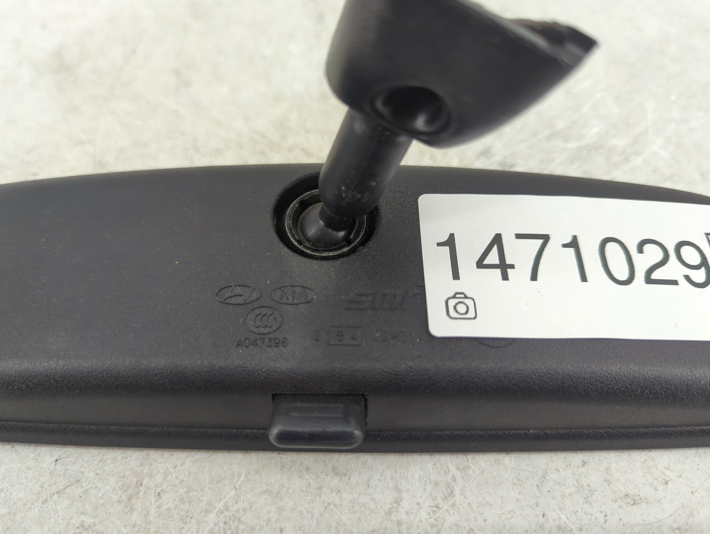 2011-2020 Kia Optima Interior Rear View Mirror Replacement OEM P/N:A047396 Fits OEM Used Auto Parts - Oemusedautoparts1.com