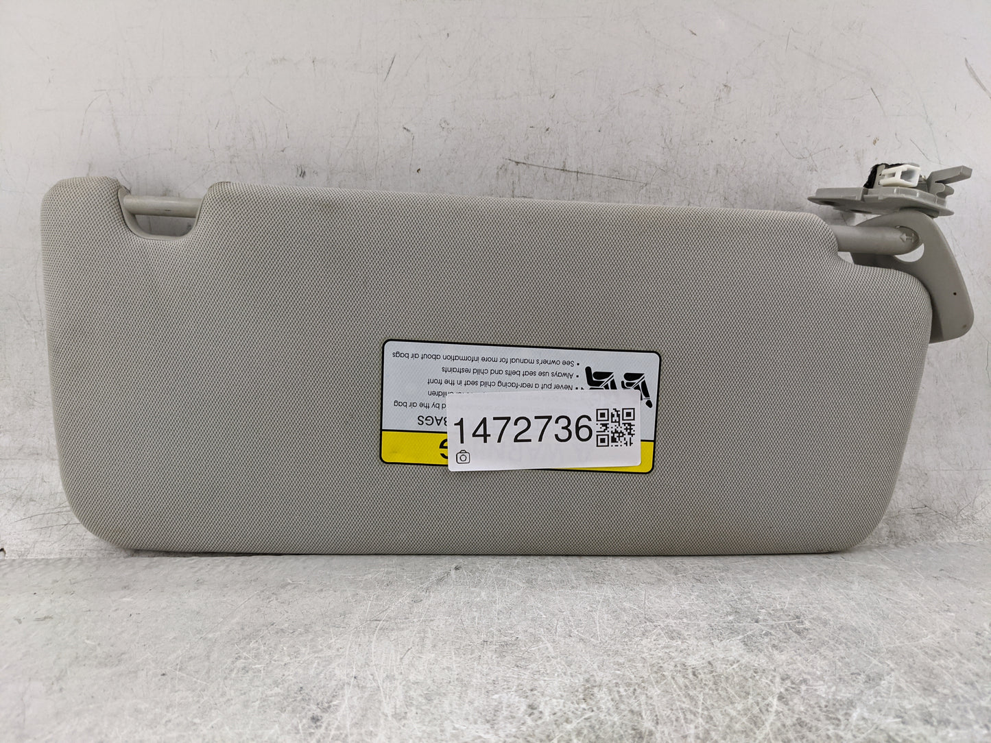 2016-2020 Kia Optima Sun Visor Shade Replacement Driver Left Mirror Fits Fits 2016 2017 2018 2019 2020 OEM Used Auto Parts -