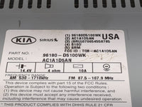 2016-2018 Kia Optima Radio AM FM Cd Player Receiver Replacement P/N:96180-D5100WK AC1A1D5AN Fits Fits 2016 2017 2018 OEM Use