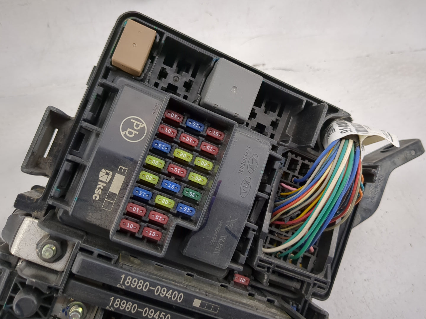 2016-2019 Kia Optima Fusebox Fuse Box Panel Relay Module P/N:91950-D5822 18980-09400, 18980-09450 Fits Fits 2016 2017 2018 2
