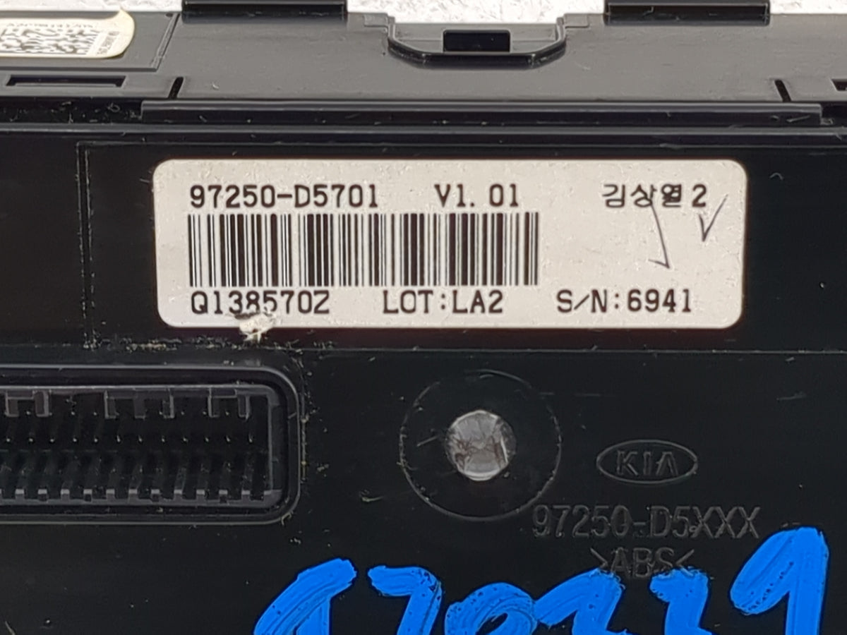 2016-2018 Kia Optima Climate Control Module Temperature AC/Heater Replacement P/N:97250-D5701 97250-D5XXX Fits Fits 2016 201