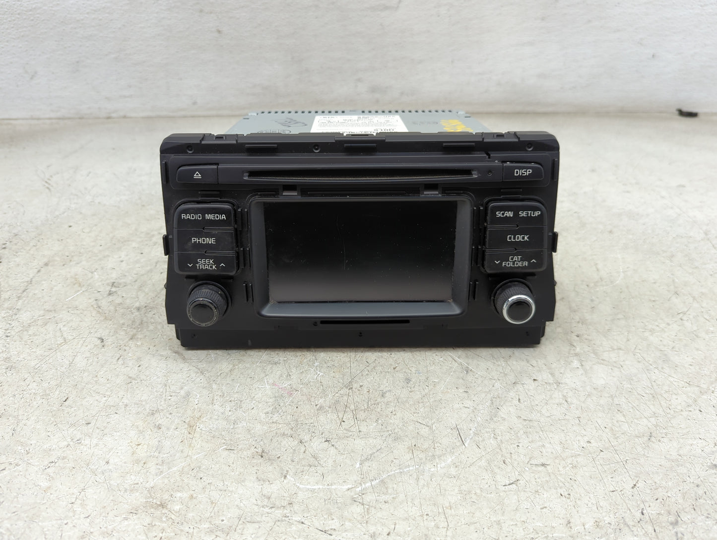 2016-2018 Kia Optima Radio AM FM Cd Player Receiver Replacement P/N:96180D5100WK AC1A1D5AN, TQ8-AC1A1D5AN Fits Fits 2016 201