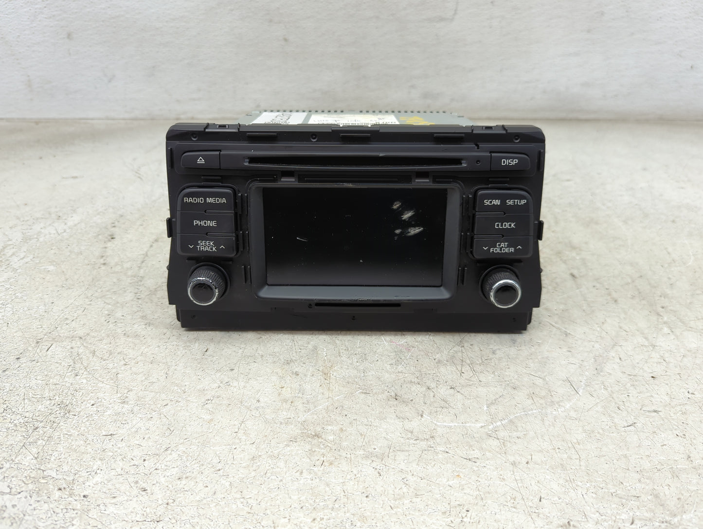 2016-2018 Kia Optima Radio AM FM Cd Player Receiver Replacement P/N:96180-D5100WK AC1A1D5AN Fits Fits 2016 2017 2018 OEM Use
