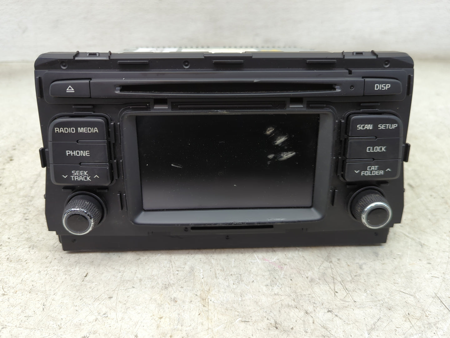 2016-2018 Kia Optima Radio AM FM Cd Player Receiver Replacement P/N:96180-D5100WK AC1A1D5AN Fits Fits 2016 2017 2018 OEM Use