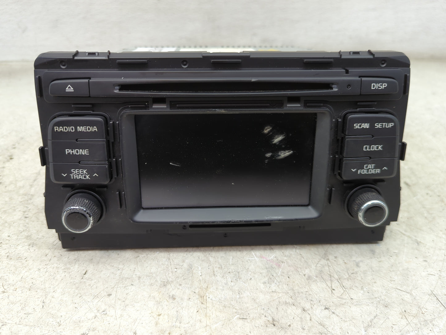2016-2018 Kia Optima Radio AM FM Cd Player Receiver Replacement P/N:96180-D5100WK AC1A1D5AN Fits Fits 2016 2017 2018 OEM Use