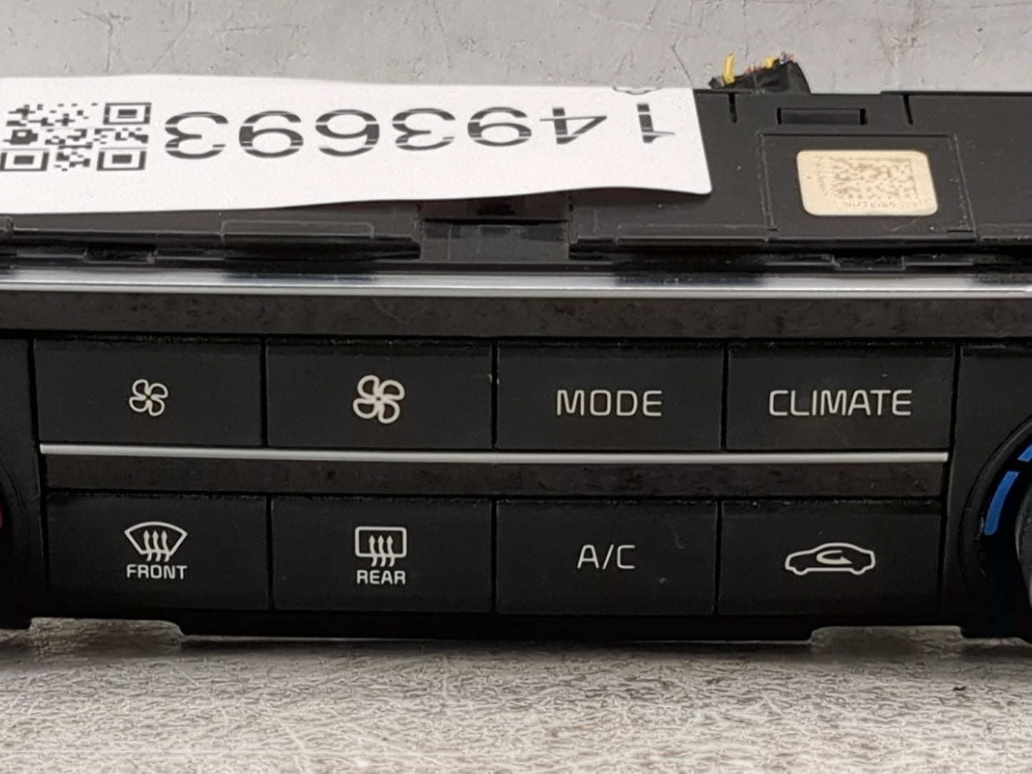 2016-2018 Kia Optima Climate Control Module Temperature AC/Heater Replacement P/N:97250-D5701 97250-D5701WK Fits OEM Used Au