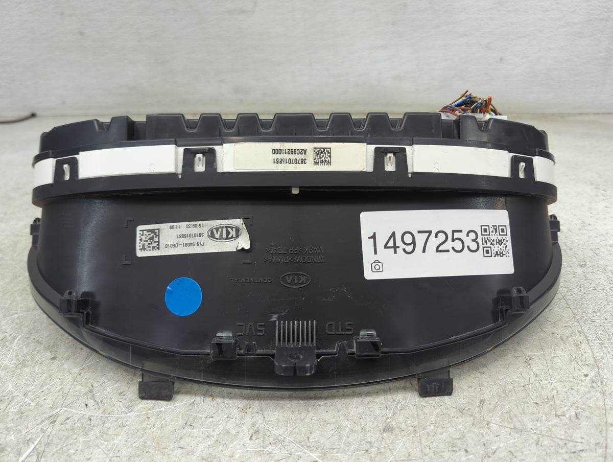 2016-2018 Kia Optima Instrument Cluster Speedometer Gauges P/N:94001-D5010 38707016881 Miles: Fits Fits 2016 2017 2018 OEM U