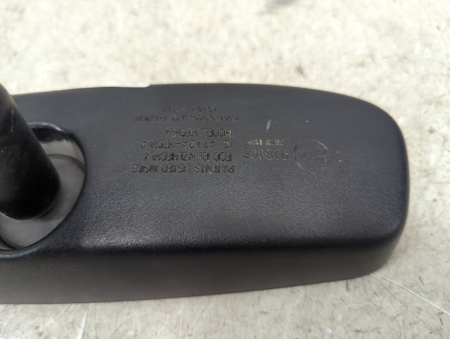 2011-2013 Kia Optima Interior Rear View Mirror Replacement OEM P/N:E11 028008 NZLTLMHL4 Fits OEM Used Auto Parts - Oemusedau