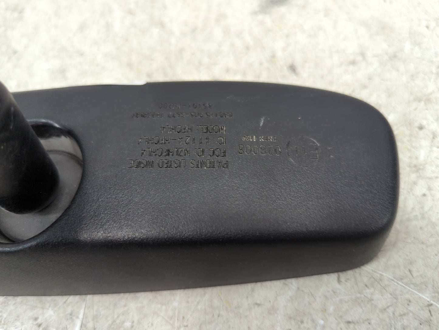 2011-2013 Kia Optima Interior Rear View Mirror Replacement OEM P/N:E11 028008 NZLTLMHL4 Fits OEM Used Auto Parts - Oemusedau