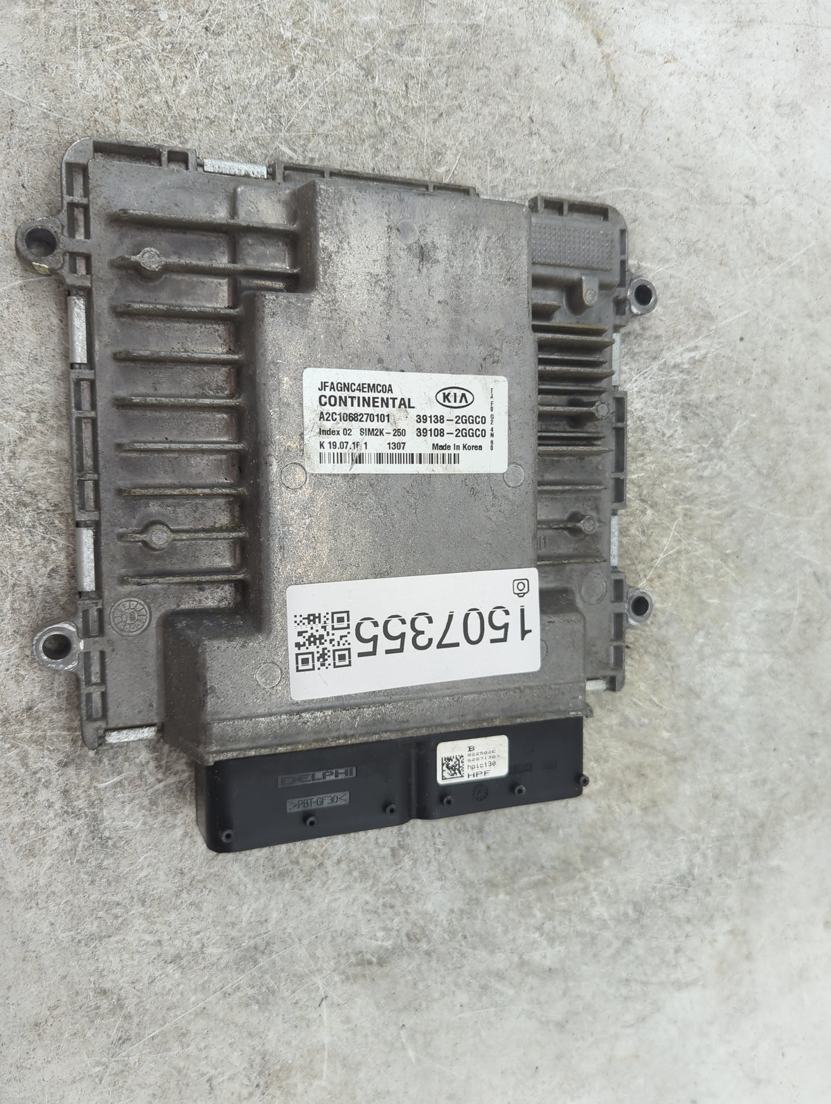2016-2018 Kia Optima PCM Engine Control Computer ECU ECM PCU OEM P/N:JFAGNC4EMC0A A2C1068270101, 39138-2GGC0 Fits 2016 2017 