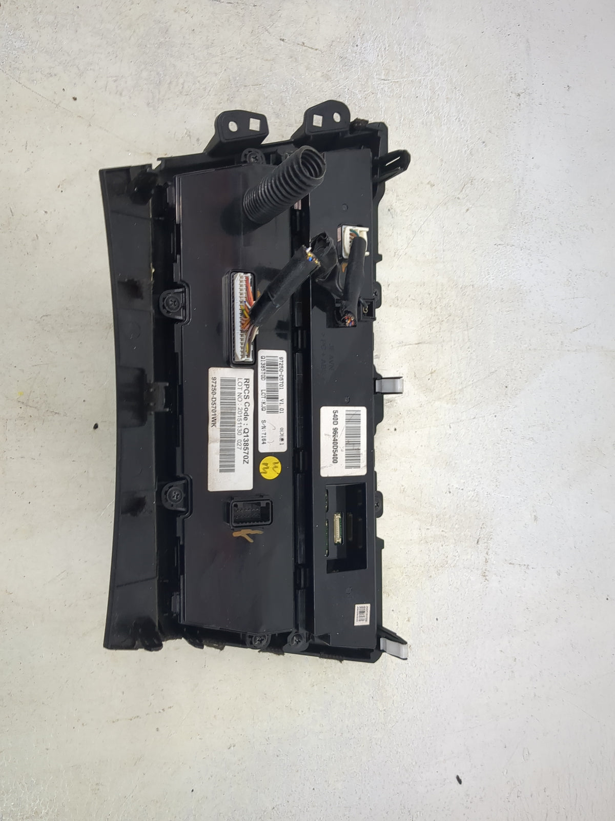 2016-2018 Kia Optima Climate Control Module Temperature AC/Heater Replacement P/N:97250-D5701 Q138570Z Fits Fits 2016 2017 2