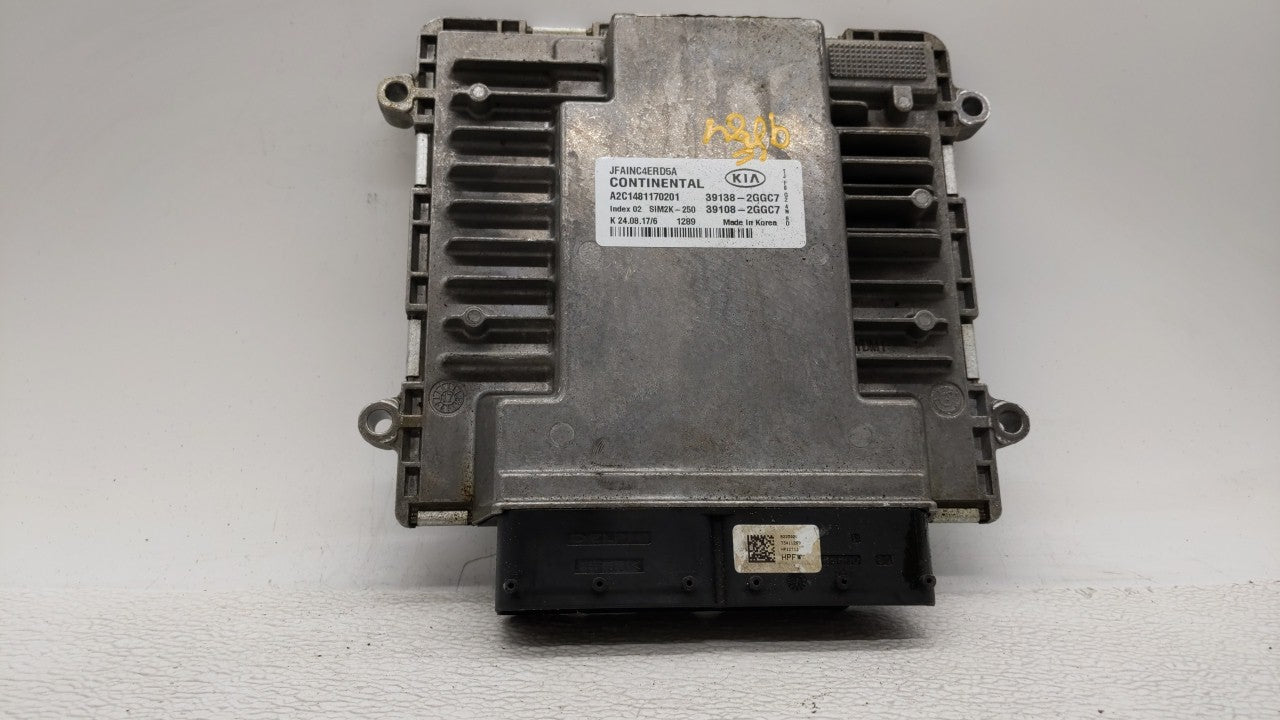 2016-2018 Kia Optima PCM Engine Control Computer ECU ECM PCU OEM P/N:39138-2GGC1 39108-2GGC1, 39138-2GGC0 Fits Fits 2016 201