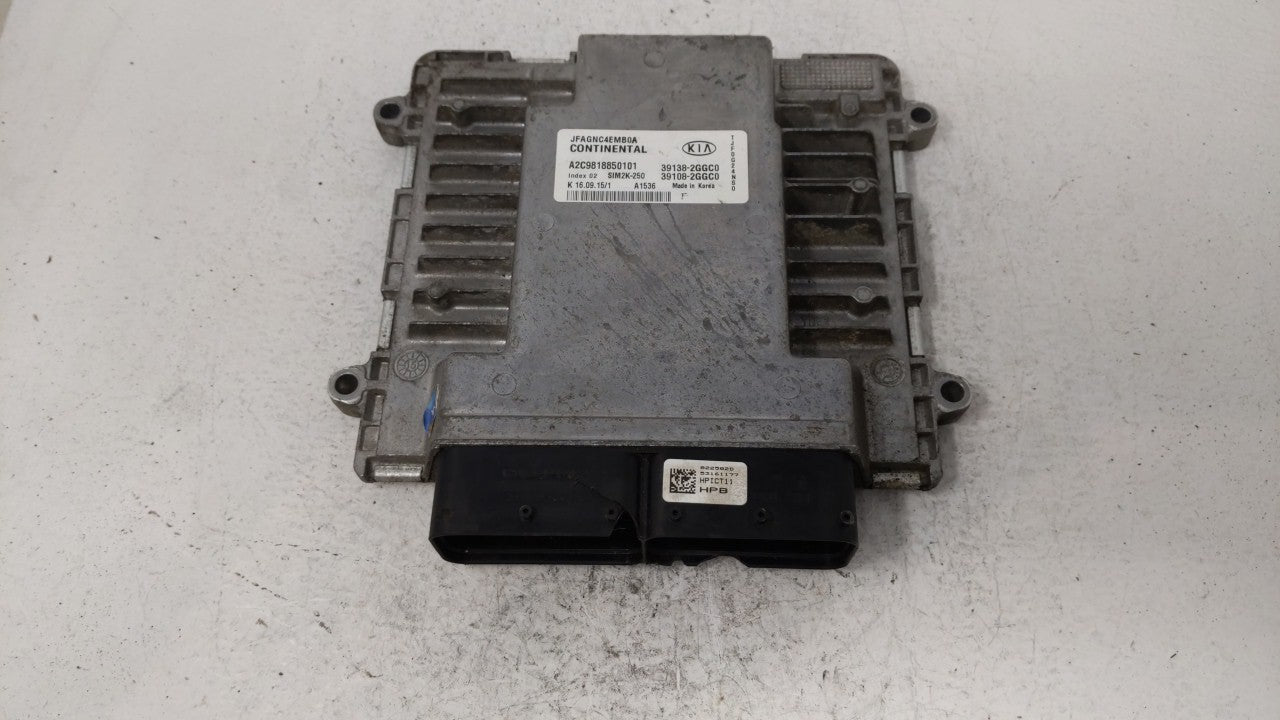 2016-2018 Kia Optima PCM Engine Control Computer ECU ECM PCU OEM P/N:39138-2GGC5 39108-2GGC5, 39138-2GGC6 Fits Fits 2016 201