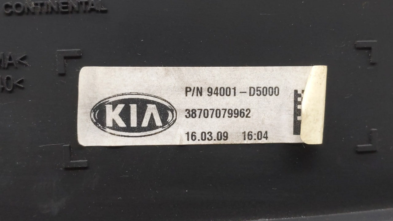 2016-2018 Kia Optima Instrument Cluster Speedometer Gauges P/N:94001-D5000 94001-D5300, 94001-D5300 Fits Fits 2016 2017 2018