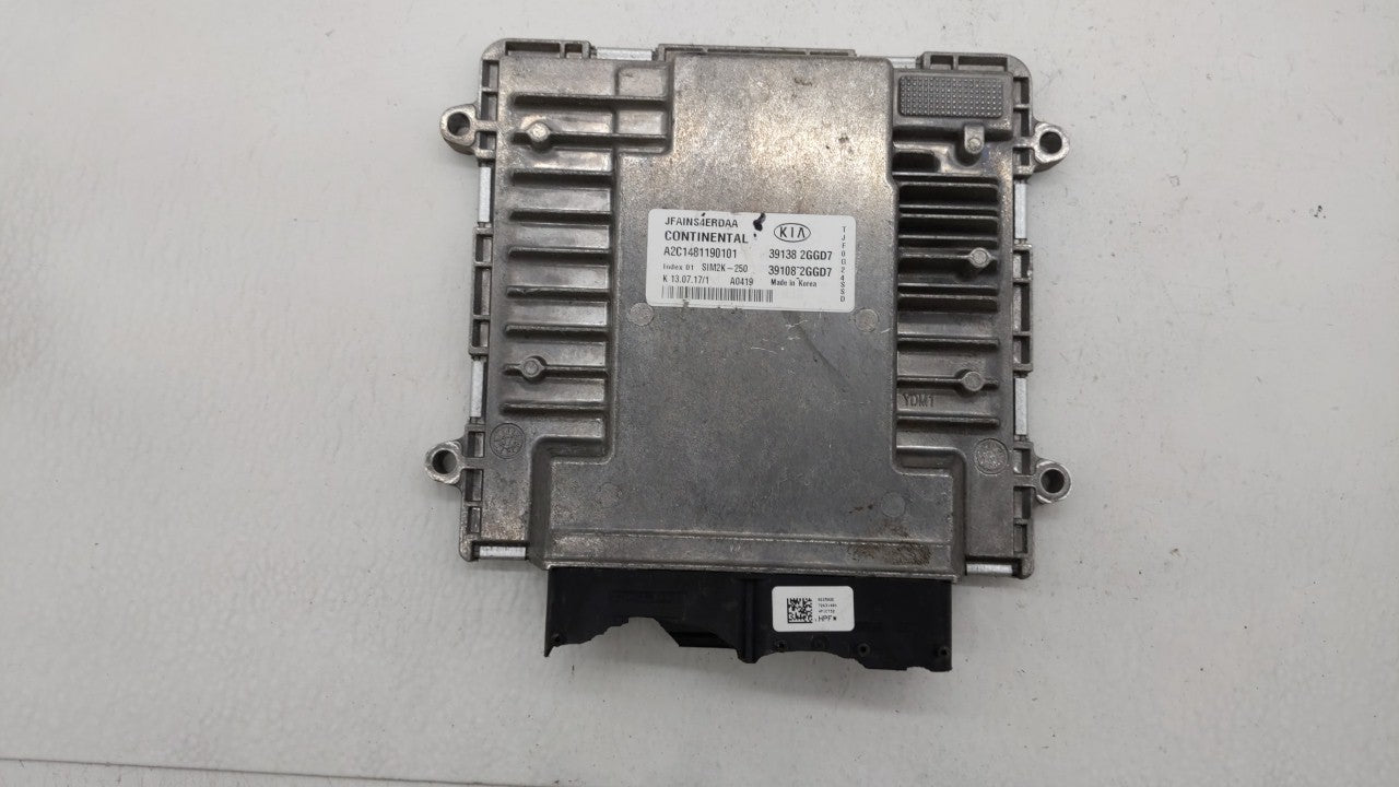 2016-2018 Kia Optima PCM Engine Control Computer ECU ECM PCU OEM P/N:39108-2GGD7 39138-2GGD7, 39138-2GGD5 Fits Fits 2016 201