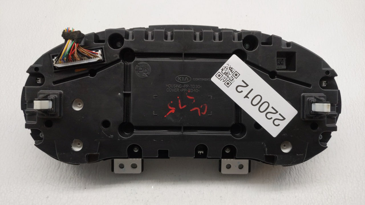 2016-2018 Kia Optima Instrument Cluster Speedometer Gauges P/N:94001-D5000 94001-D5300, 94001-D5300 Fits Fits 2016 2017 2018